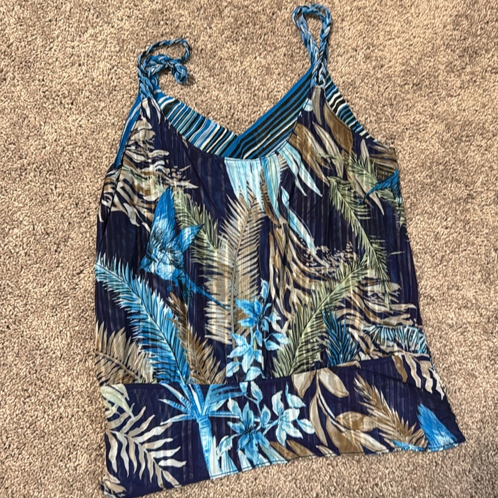 NWOT WHBM Reversible blouse